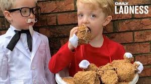 Mum Dressed Her Sons Up As Colonel Sanders And A Kfc Bucket For Halloween Ladbible