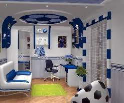 Soccer Room Made For My Boy I Ll Make Him Like This Soccer Themed Bedroom Colorful Kids Room Boys Bedrooms