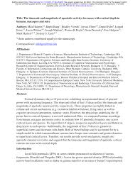 PDF) The timescale and magnitude of aperiodic activity decreases with  cortical depth in humans, macaques and mice