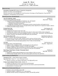 hotel manager resume example sample