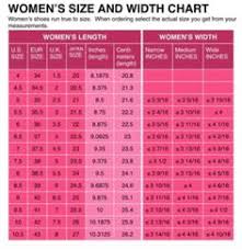 Shoe Size Charts