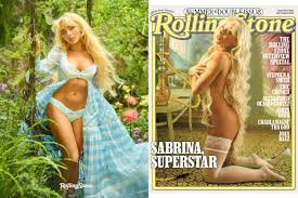 Sabrina Carpenter Goes Naked for NSFW Rolling Stone Cover