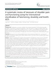 Pdf A Systematic Review Of Measures Of Shoulder Pain And