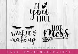 Free Beauty Fashion Svgs