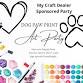 Dog Paw Print Art Party