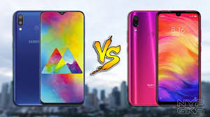 Samsung Galaxy M20 Vs Xiaomi Redmi Note 7 Specs Comparison Samsung Galaxy Galaxy New Samsung Galaxy