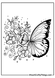 2) click on the coloring page image in the bottom half of. Beautiful Butterfly Coloring Pages