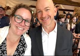 WeMetAtBard Still going strong, partners in this crazy life 🙏 Rebecca  Hoffman Chauvin and George (Andy) Chauvin, met at Bard in 1995. Have lived  in Vermont for over 20 years 💕