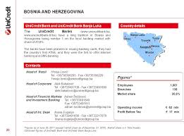 Kardinala stepinca bb, 88000 mostar rješenje registarskog suda u mostaru, broj: Unicredit Profile Focus On Central And Eastern Europe Ppt Download