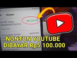 Sekarang Nonton Youtube Kamu Bisa Dibayar Jutaan Rupiah Perbulan Cara Dapat Uang Dari Internet Youtube Kutipan Pelajaran Hidup Youtube Uang