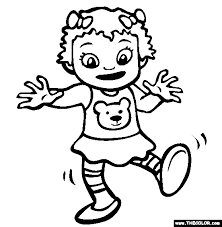 Free coloring book for kids. Baby Online Coloring Pages