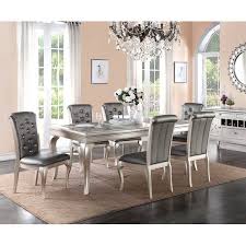 Hoskins 7 Piece Dining Set In 2020 Rectangular Dining Table Counter Height Dining Sets Nook Dining Set