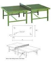 Como Disenar Una Mesa De Ping Pong Con Planos Ehow En Espanol Mesa De Ping Pong Mesa De Tennis Mesas De Madera