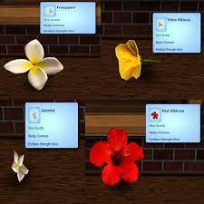 Mod The Sims Harvestable Flowers Yellow Hibiscus Organic Gardening Magazine Hibiscus Plant
