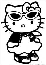 Disegni Di Hello Kitty Da Colorare