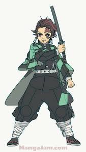 How to draw tanjiro kamado | demon slayer. How To Draw Kamado Tanjirou From Kimetsu No Yaiba Mangajam Com