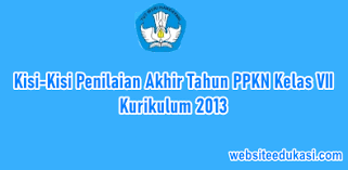 Kisi kisi soal kurikulum 2013 edisi revisi 2018 mengandung makna bahwa perubahan perilkau. Kisi Kisi Pat Pkn Kelas 7 Kurikulum 2013 Tahun 2021