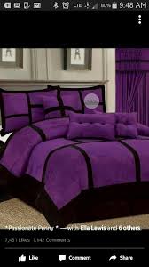 Linen, polyester, microfiber, suede, faux suede. This Purple Is Really Beautiful Not A Purple Fan But This Works Purple Bedrooms Purple Bedding Purple Rooms