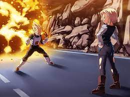 Maybe you would like to learn more about one of these? Vegeta Vs Android 18 Dbz Super Saiyan Boots Dragonball Kai Spiky Hair Anime Hd Wallpaper Peakpx