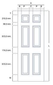Image Result For Panel Door Dimensions Styles