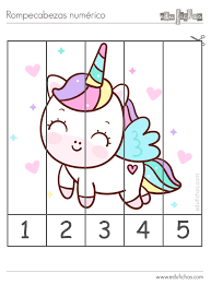 Los dibujos para colorear rompecabezas e imprimir son una forma divertida para niños y adultos de desarrollar la creatividad, la concentración, las habilidades motoras y los colores. Rompecabezas Numericos Recortables De Puzzles Con Numeros