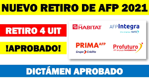 El retiro de hasta 4 uit de los fondos de una afp se trata de una medida excepcional que busca brindar un apoyo económico a los afiliados ante la. Nuevo Retiro De 4 Uit Aprobado Dictamen Aprobado Por La Comision De Economia Youtube