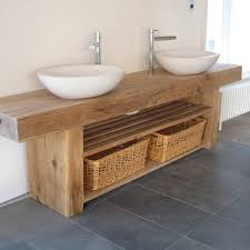 Maybe you would like to learn more about one of these? Chunky Wood Bathroom Double Vanity Unit Rowick Bespoke Joinery