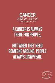 June 22 July 22 Cancer Zodiac Facts Cancer Quotes Zodiac Zodiac Signs Cancer