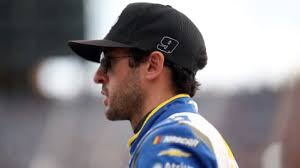 Chase Briscoe racing at Chicagoland Speedway