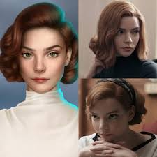 Idk about you guys but to me she looks like Anya Taylor joy : rRomanceClub