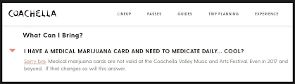 If the worst happens and a puff of vape gets mistaken for smoke and the plane makes an emergency landing because of. Coachella Festival And Rules On Weed What The Law Says And Legal Action Against Growers