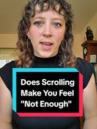 Scrolling definitely makes me feel like I'm not enough and my 30 day  digital detox really made me see just how much. Living in the present  without social has given me a new appreciation for what I ...