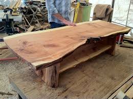 Big Timber Slab Table Wood Slab Table Slab Table Mesquite Wood