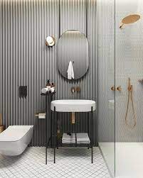 Other accessories of the space blend in with the design of the basin. Tendances Salle De Bain 2021 Bathroom Trends Bathroom Styling Modern Bathroom Design