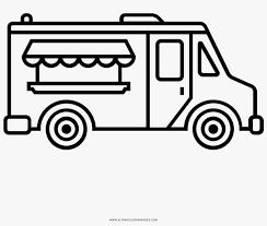 Spread these sheets on the dining. Food Truck Coloring Page Camion Food Truck Icon Png Image Transparent Png Free Download On Seekpng