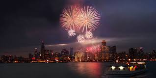 Tours Mercury Skyline Cruiseline New Years Eve Fireworks Fireworks Chicago At Night