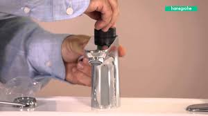 Comment Remplacer Une Cartouche Ceramique Hansgrohe Youtube