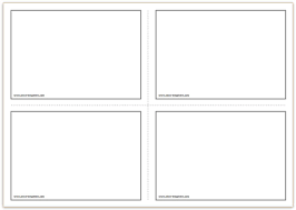 Personalized note cards from vistaprint make great thank you cards and announcements for your business or personal stationery. Free Printable Flash Cards Template