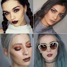 21 Grunge Makeup Tutorials That Prove The 90s Trend Is Back Grunge Makeup Tutorial Grunge Makeup Beauty
