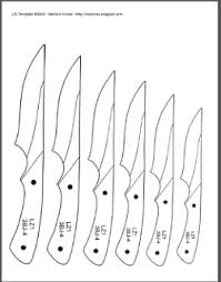 Multiple sizes of each template. D Comeau Custom Knives Diy Knifemaker S Info Center Knife Patterns Knife Patterns Knife Making Knife