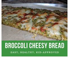 Baked Broccoli Cheesy Bread Recipe Kid Approved Gluten Free Grain Free