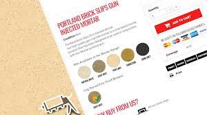 Gray mortar can be light or dark gray depending on the manufacturer and also how soon the. Portland Mortar New To Our Range Brick Slips