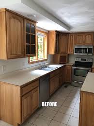 Nuvo cabinet paint is a simple diy cabinet makeover process that requires no cabinet removal, priming or topcoat! Cabinet Refinishing