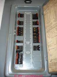 Breaker locks & lockout devices ( results) our circuit breaker lockouts will isolate and secure just about any circuit breaker. Fpe Panel Door Labels Help Identify Federal Pacific Electric Fpe Stab Lok Circuit Breakers And Electrical Panels