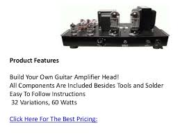 Hello dear fellow audiophile diy'ers. Buy Tube Amp Kit Mod 101 Diy Online