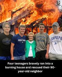 No - What began as an ordinary evening in Sapulpa, Oklahoma quickly turned  into a night of courage and heroism. Four local teenagers — Dylan Wick,  Seth Byrd, Nick Byrd, and Wyatt