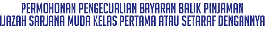 Pemohonan Kelas Pertama Online