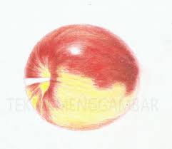 Download now gambar vektor 2d apel merah domain publik vektor. Teknik Menggambar Buah Apel