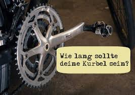 Kurbellange Berechnen Wie Lang Sollte Sie Beim Fahrrad Sein
