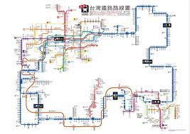 日式台灣鐵路路線圖 日本風台湾鉄道路線図 2017 03 くるり クールリ アホヤネン 路線図 ひまわり デザイン バス路線図